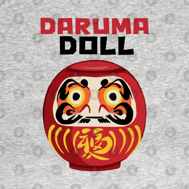 Daruma Doll by KewaleeTee